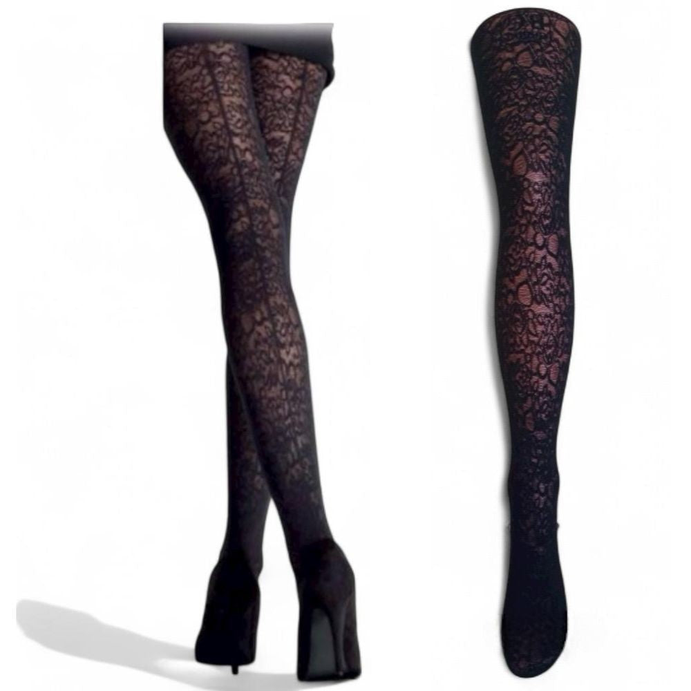 Collant in pizzo ricamate Donna Bc art Annabelle paia 6