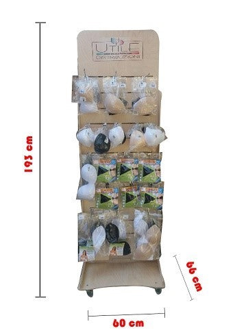 Espositore articolo Coppe per costume e vestiti