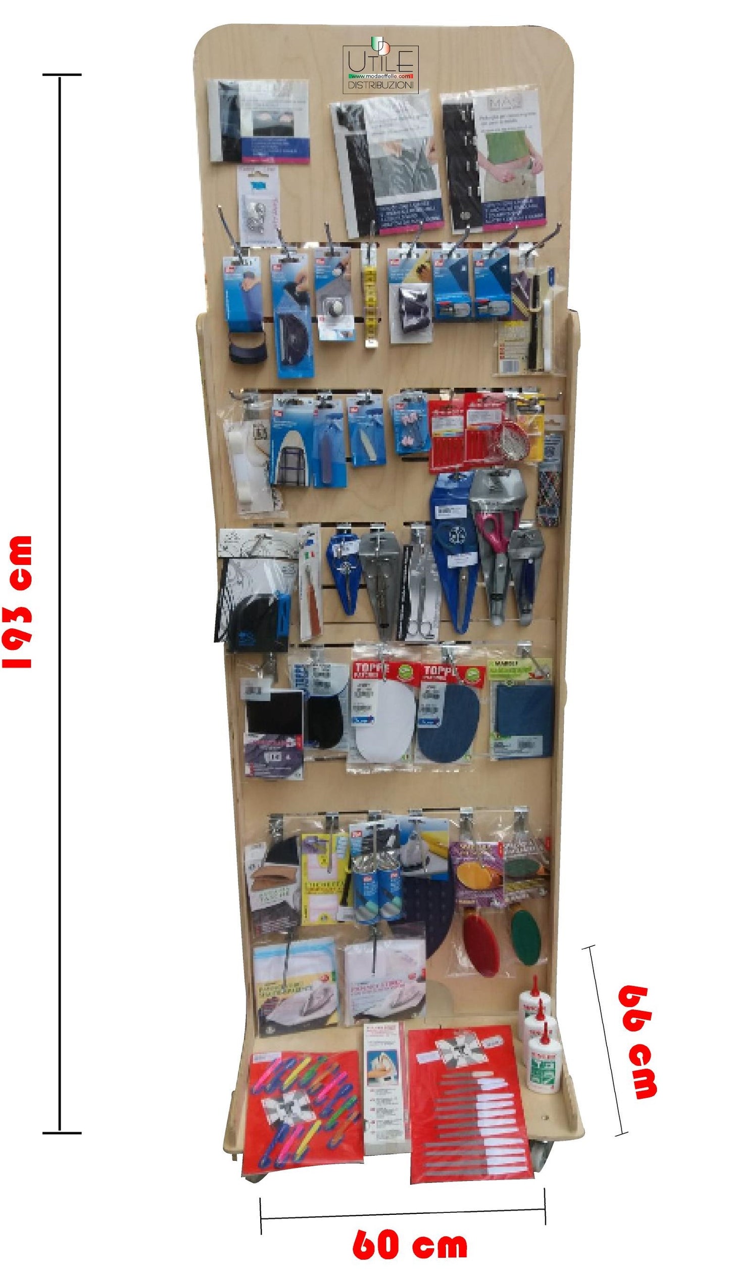 Espositore articolo Merceria