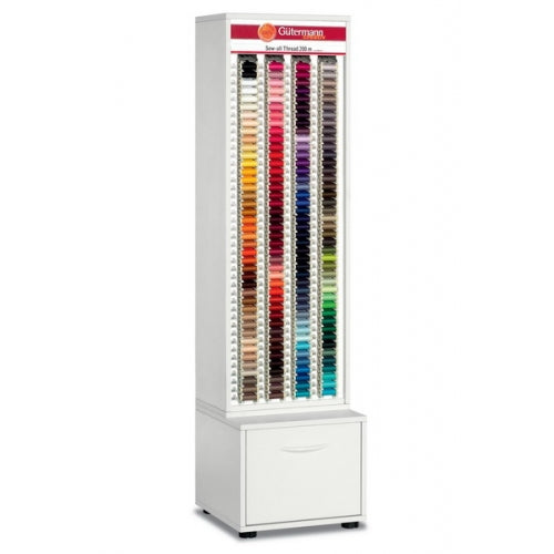 Gutermann sewing thread display, 30 m (for buttonholes), 504 spools, item SVK A168/5