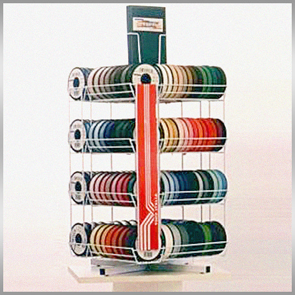 Espositore in metallo da banco per sbieco