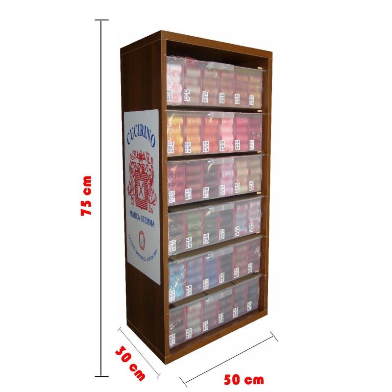 Display stand for sewing threads 1000 YRD with 648 spools item 38