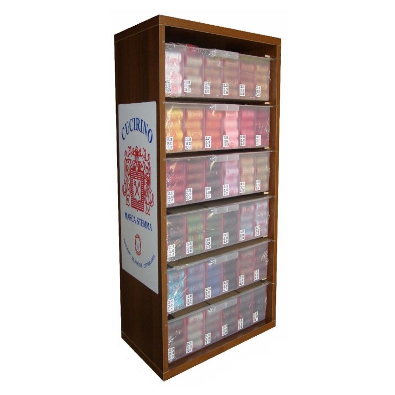 Display stand for sewing threads 200 YRD from 1296 spools item 41