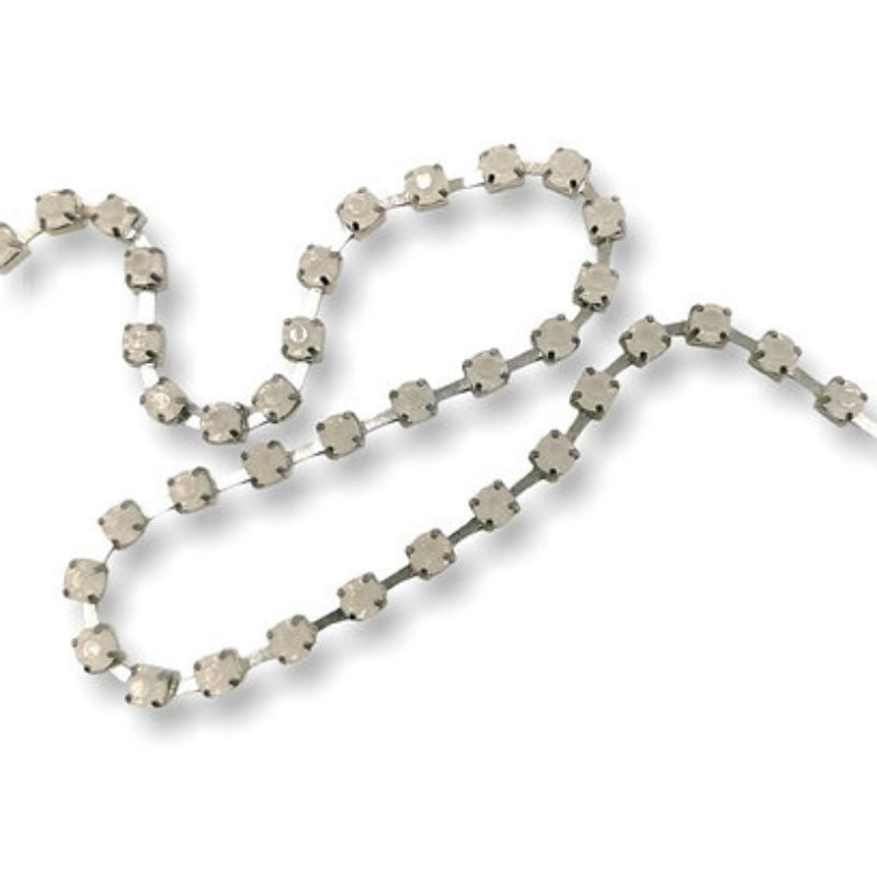 Rhinestone chain thread (wide link) jewel item CT083