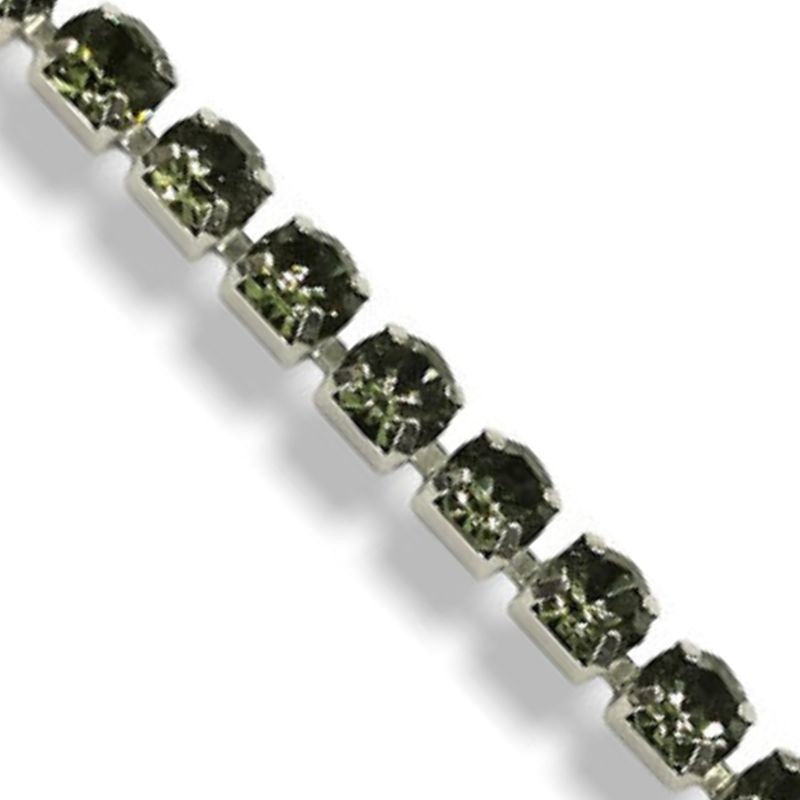 Filo catena strass (maglia larga) ss30 (Ø 6.5 mm) gioiello articolo FM3121