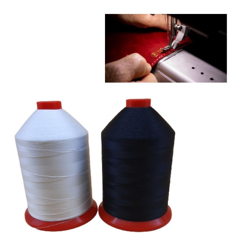 Filo per macchina da cucire alta tenacità poliestere 100% da 10000 Yrd titolo 60/3