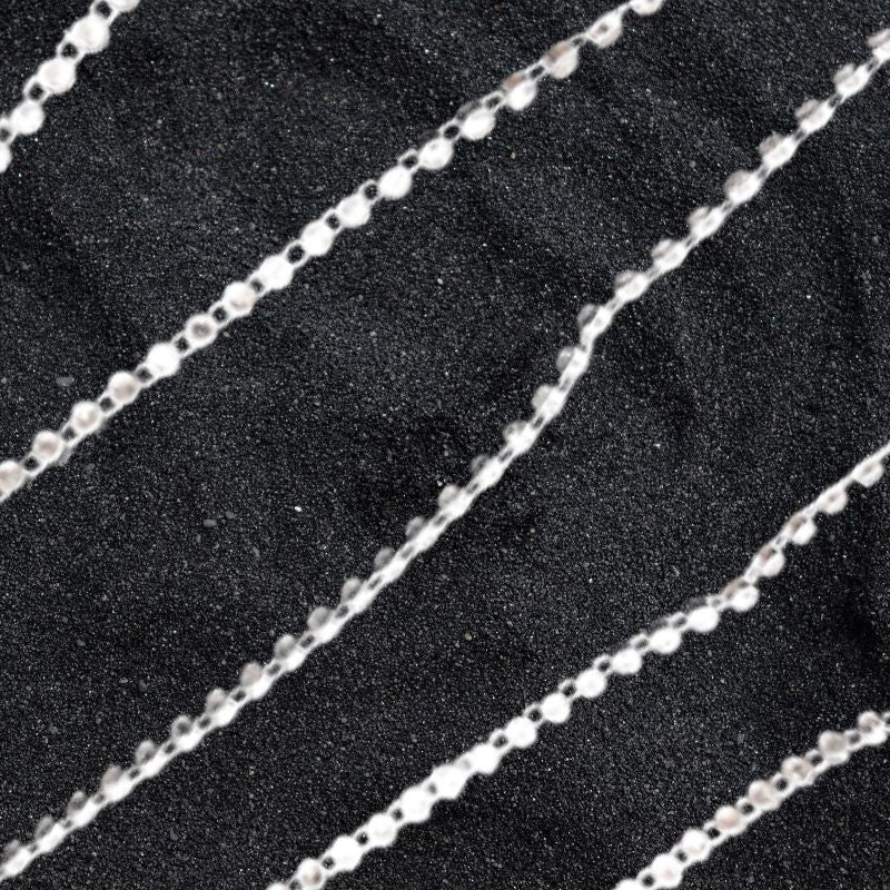 Finto Strass a filo base plastica ø mm 3 metri 9,1