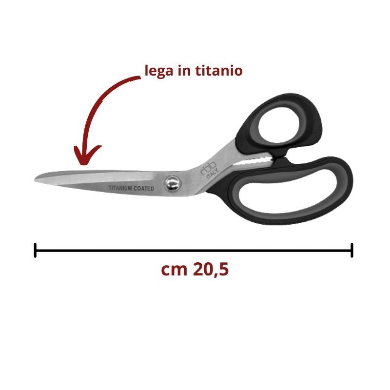 Forbice multiuso in titanio articolo 550TMD/8,5
