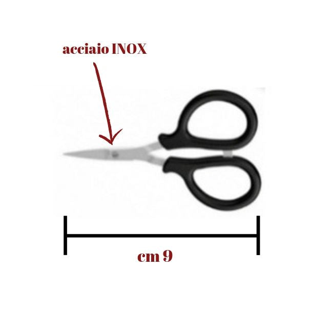 Forbicine professionali da cucito lunghezza cm 9 articolo 240/1/3,5