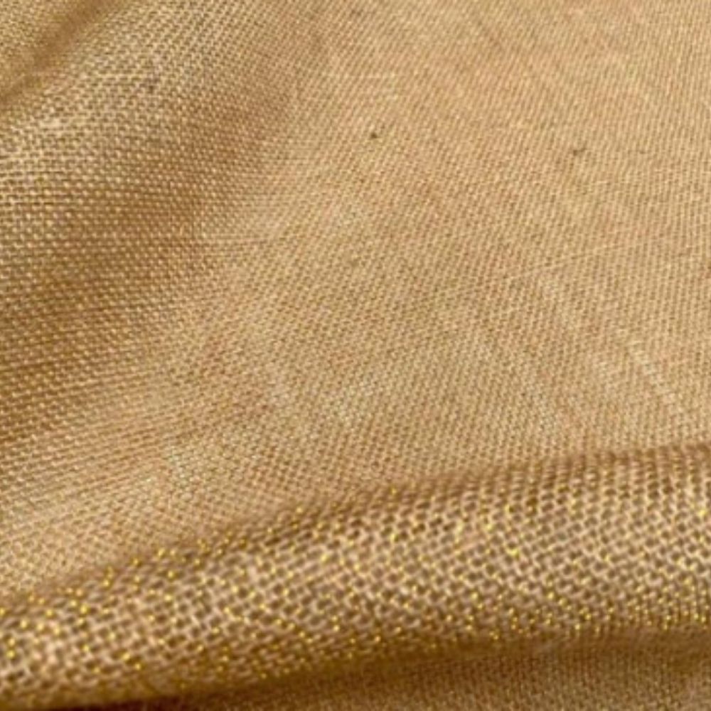 Tela juta naturale lurex h cm 150