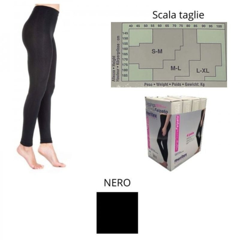 Leggings donna pile articolo 905 Meritex
