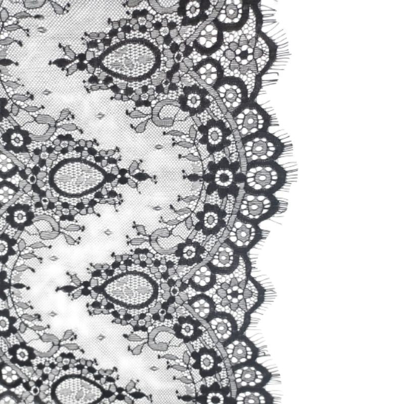 Merletto pizzo nylon H cm 25 metri 6