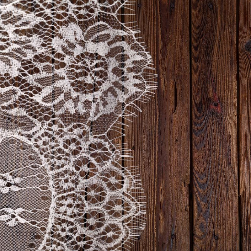 Merletto pizzo nylon H cm 35 metri 6