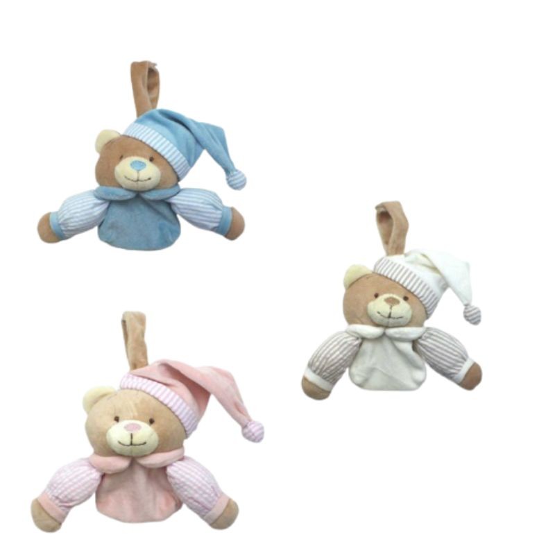 Mini orsetto testa e braccia inserto tela aida articolo PU00038