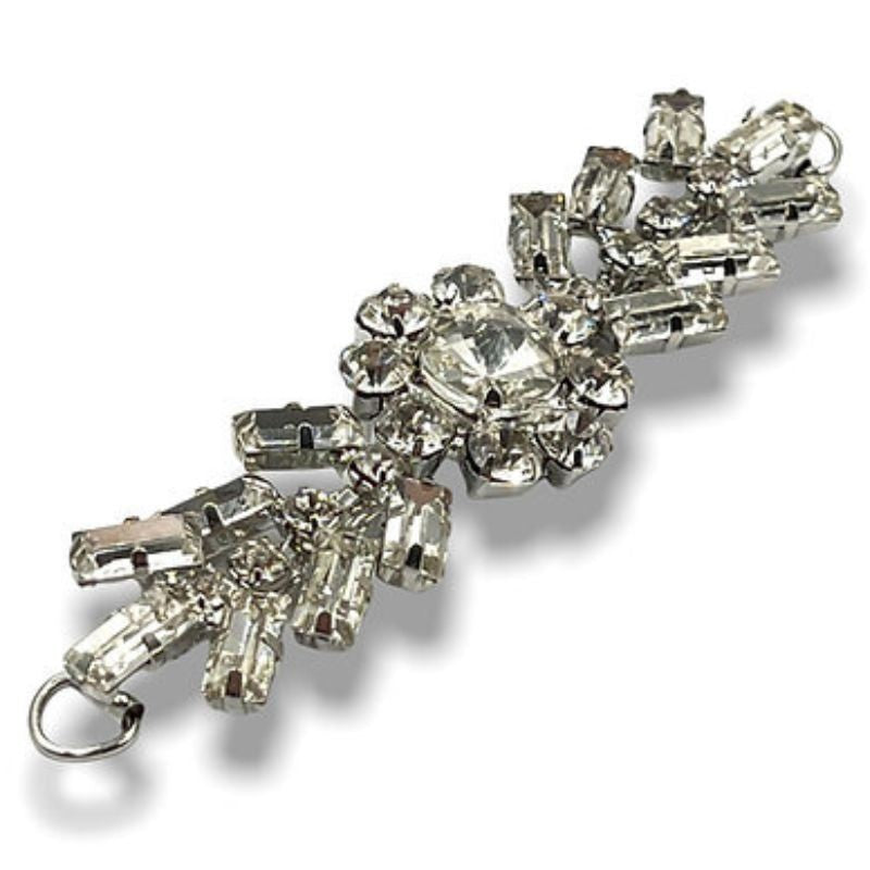 Morsetto in gioiello con strass articolo FM10100