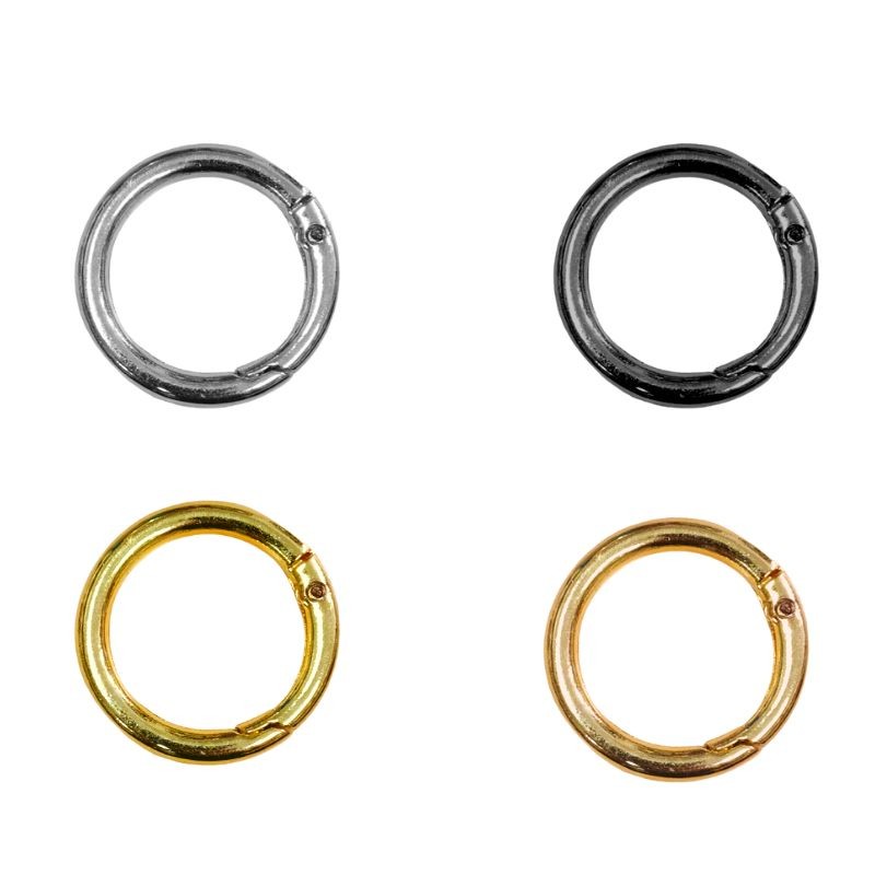 Moschettone in ottone ad anello Ø mm 25 (interno) articolo FM9670/2