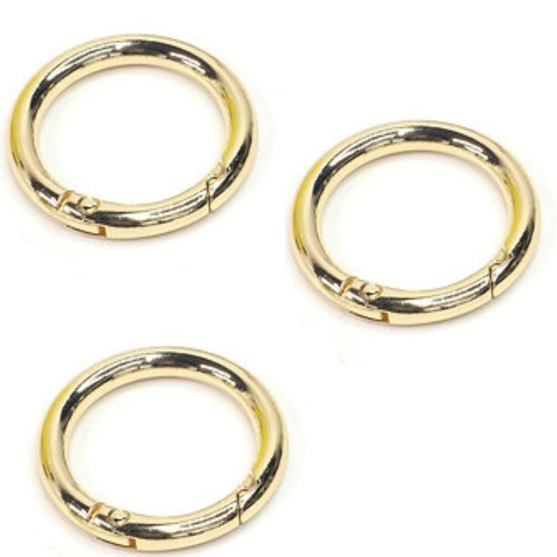 Moschettone in ottone ad anello Ø mm 28 (interno) articolo FM9670/3