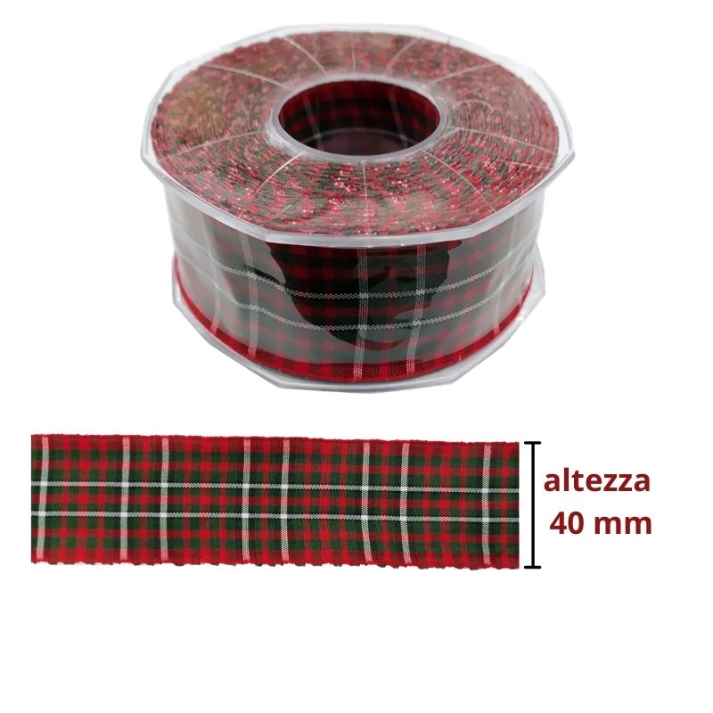 Nastro scozzese h mm 40 articolo T2040 metri 25