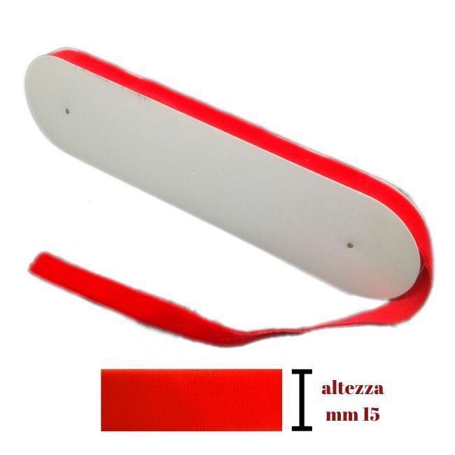 Nastro velluto h 15 mm metri 10