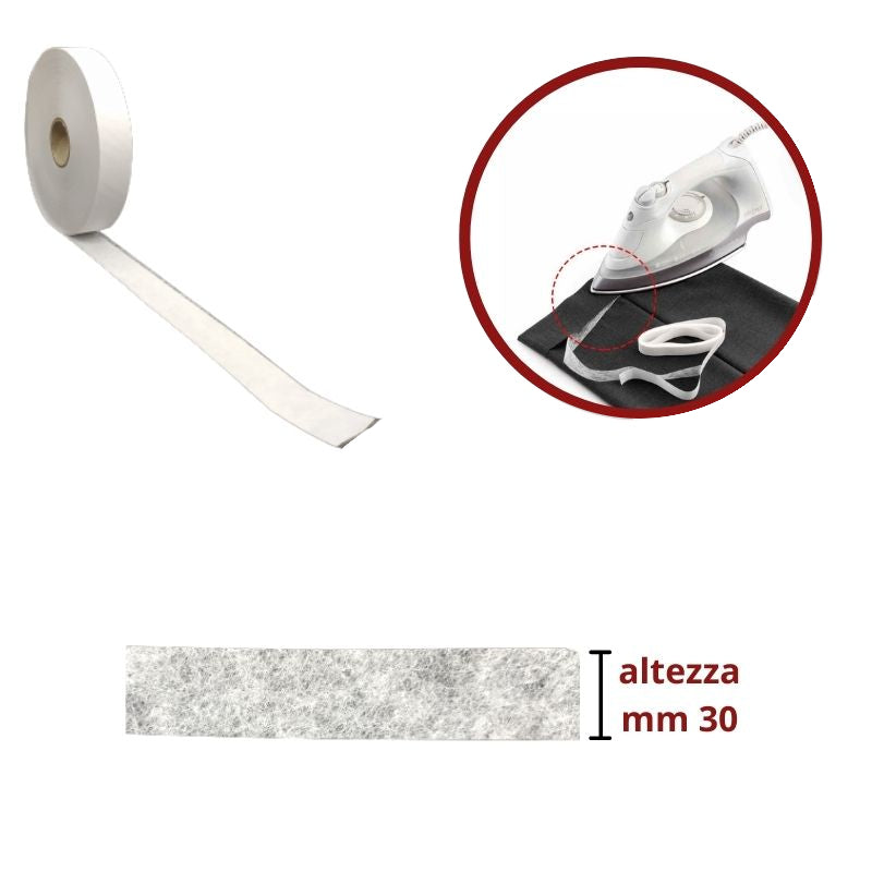 Orlosvelto adesivo termosaldante h mm 30 articolo 115/R03 metri 100
