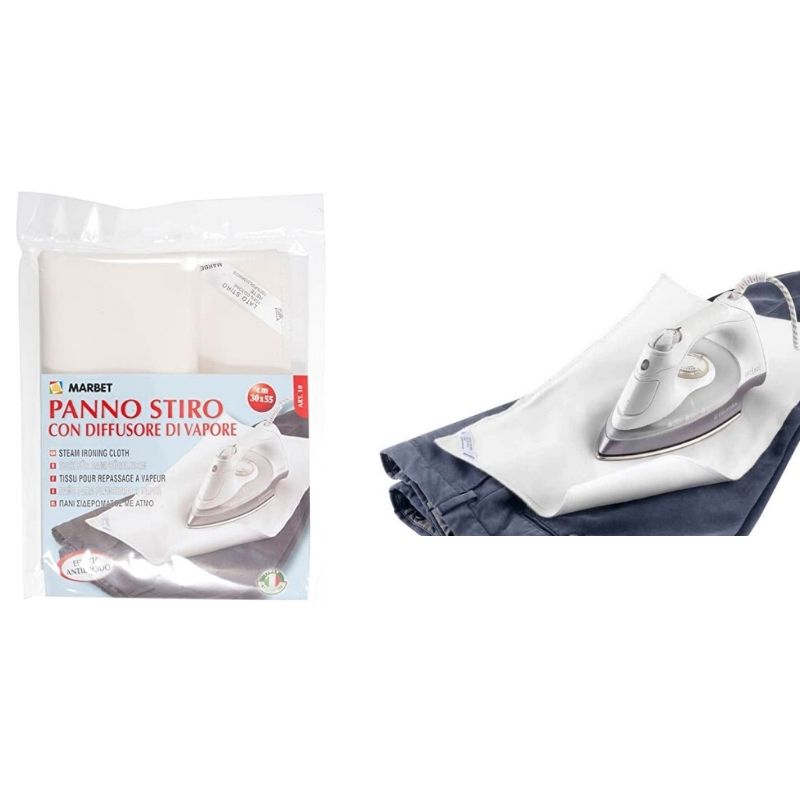 Panno stiro antilucido con diffusore di vapore articolo 10