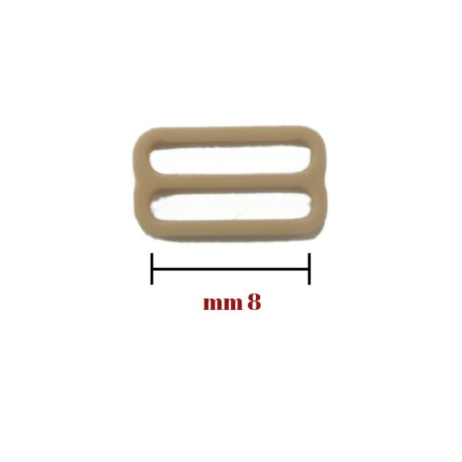 Passantino in plastica mm 8 pezzi 25