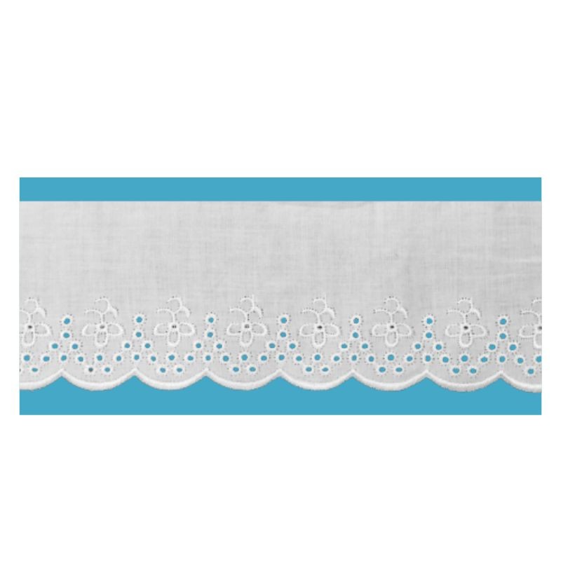 Pizzo san gallo h 7,5 cm articolo 4109 metri 13,80