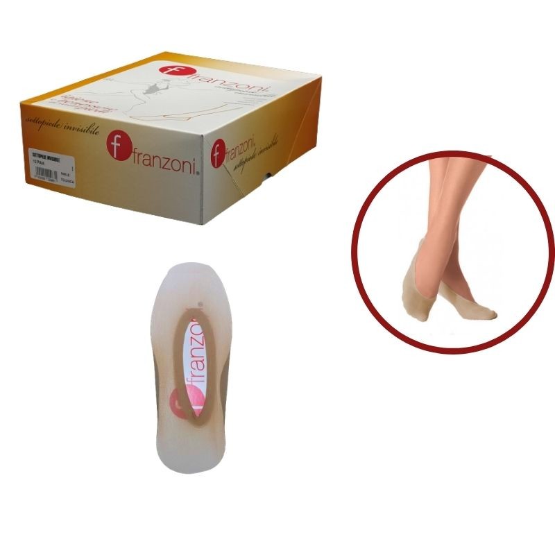 Salvapiede articolo Sottopiede invisibile paia 12