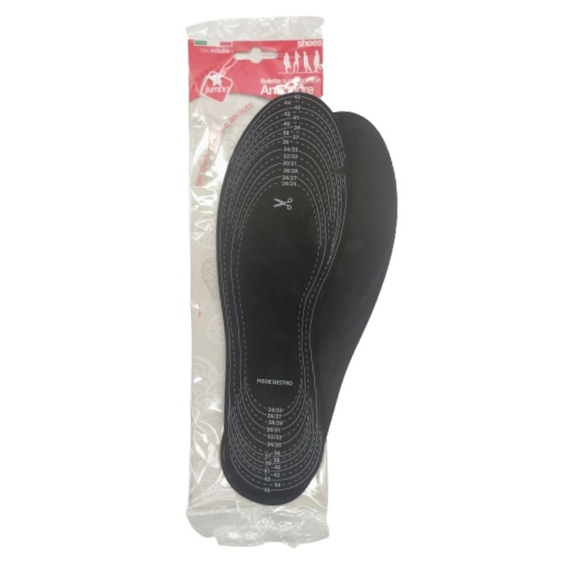 Solette carbone taglia universale articolo 81 A