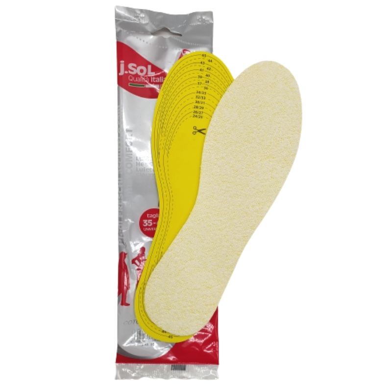 Solette spugna taglia universale articolo 93