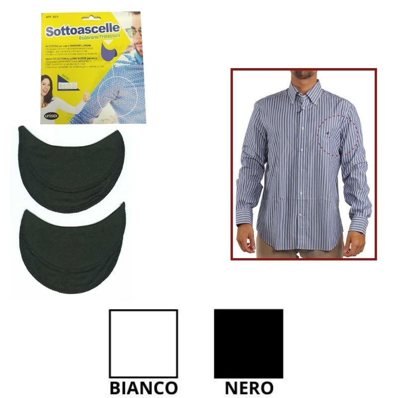 Sottoascelle in cotone per capi a manica lunga articolo 32/2