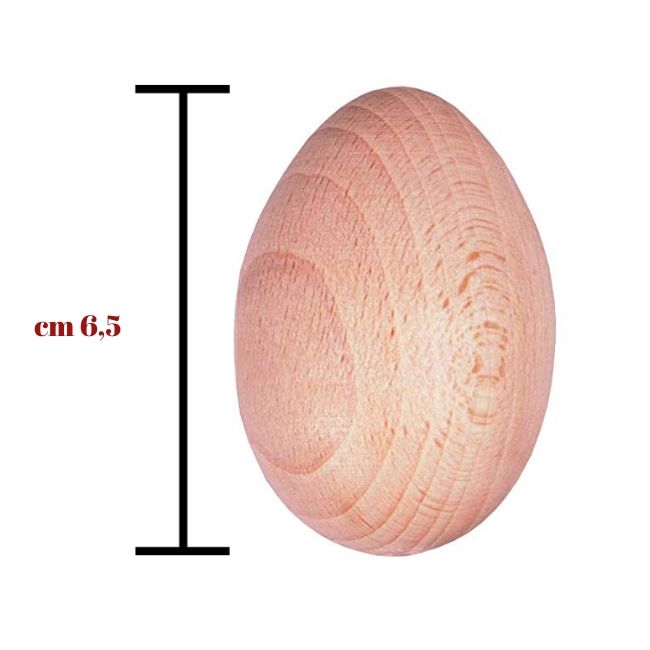 Uova legno per rammendo articolo 2510/1 pezzi 10