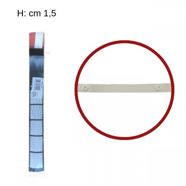 RILOGA CON ANELLI ROTOLO DA 100 MT FETTUCCIA LARGA CM 1,5/ N/620