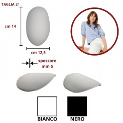 SPALLINE KIMONO IN SPUGNA RIVESTITE IN MAGLINA TAGLIA 2° art 65L