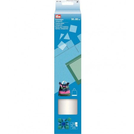 FOGLIO CREATIVO TRASPARENTE 30 X 60 CM articolo 611144