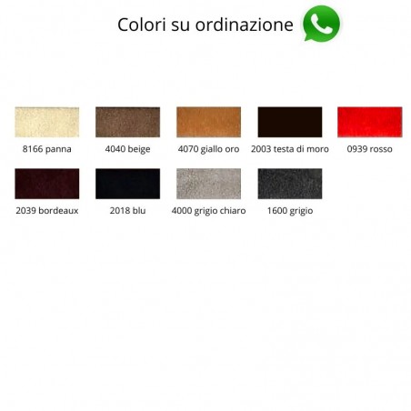 NASTRO FASCIA TIPO ALCANTARA ALT CM 10 ROTOLO DA 10 METRI / S 7