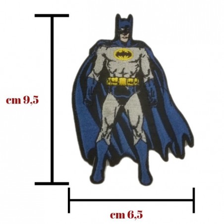 Applicazione termoadesiva tessuto Batman articolo 9566