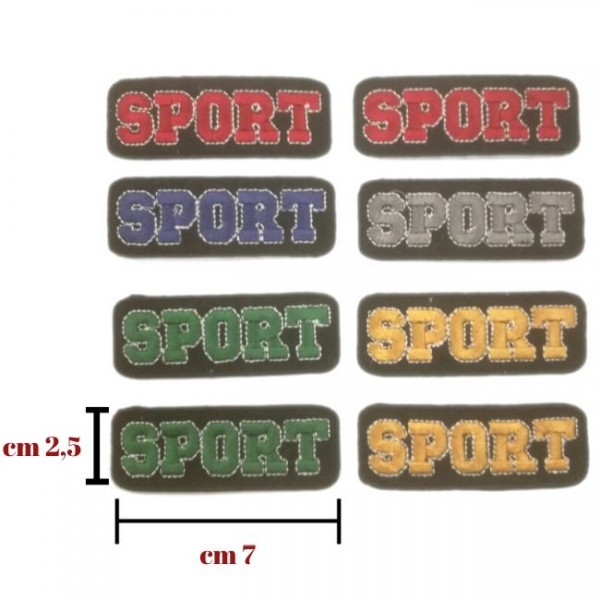 Applicazione termoadesiva tessuto articolo 613