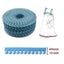 Mini pom pom trimmings, 13mm high, item 2302, 20 metres