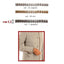 Plasticized trimmings h mm 12 item CH598 4.5 meters