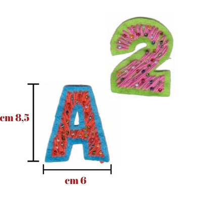 Sewing application felt and wool fabric article beads pieces 6