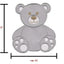 Iron-on fabric application item 9429