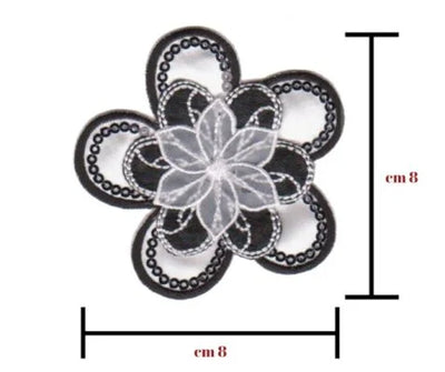 Applicazione termoadesiva tessuto articolo 9475 pezzi 3