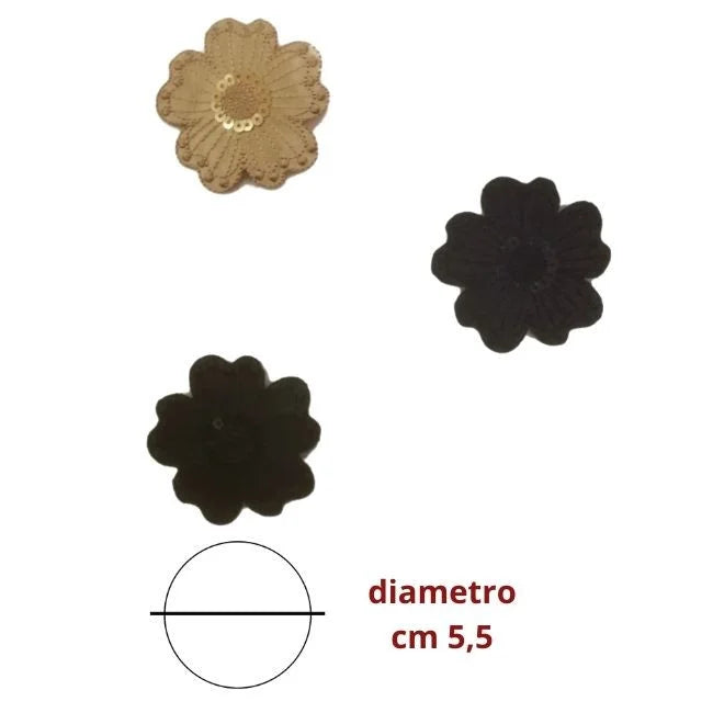 Applicazione termoadesiva tessuto articolo 9472 pezzi 3