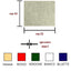 Felt sheet h 45 x 55 cm thickness 3 mm item 67