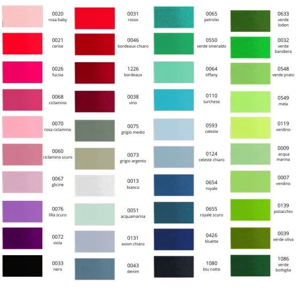 Satin ribbon h 6 mm 25 mt item A1006 25 meters