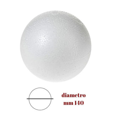 Styrofoam sphere ø mm 140 item 816/140 pieces 5