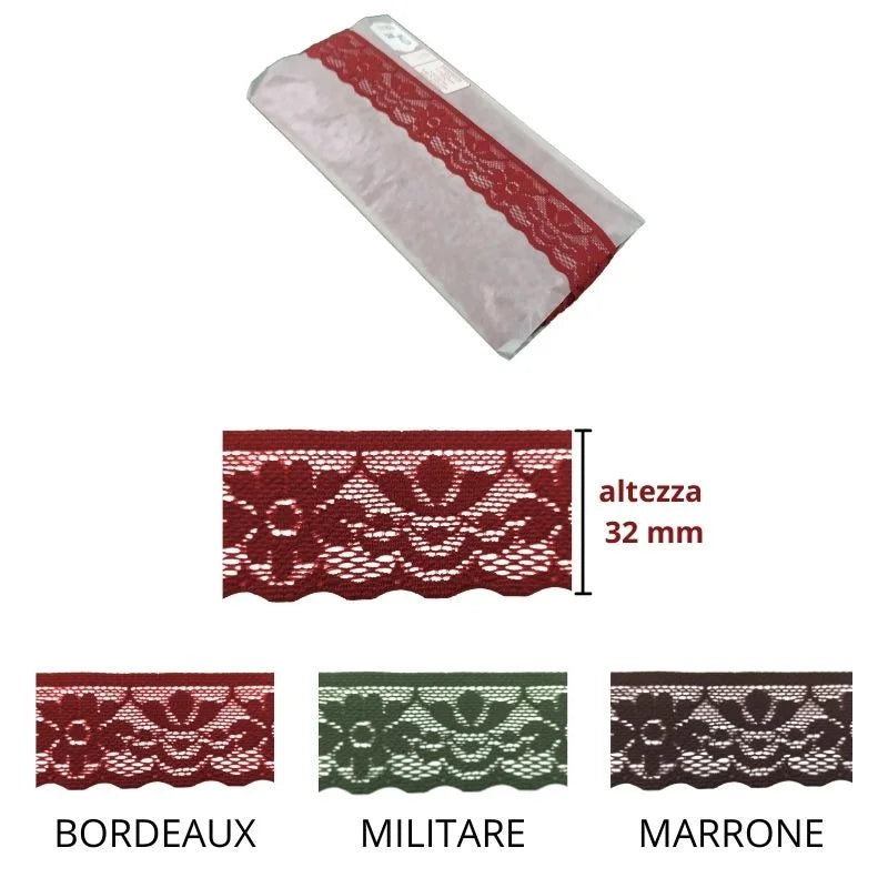 Elastic lace h cm 3.2 item 1405 20 meters