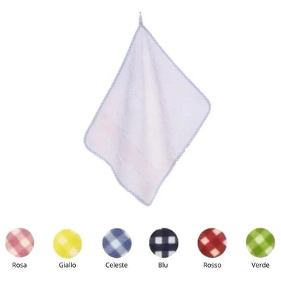 Asciugamano in spugna con inserto tela aida articolo SA405.43 pezzi 3