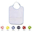 Sponge bibs with Aida cloth insert item BV00067 3 pieces